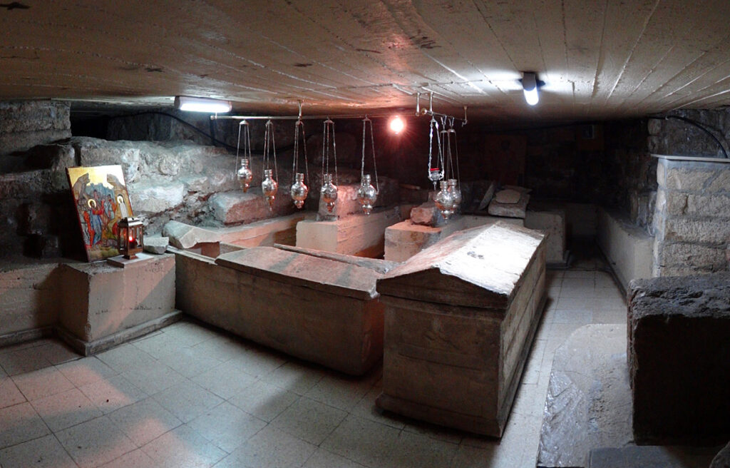 Inside the Tomb of Lazarus