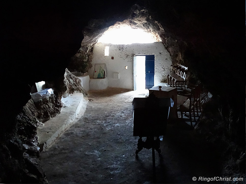 Interior of Ayios Saranta - The Church of the 40 Saints