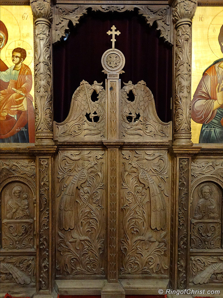 Detail from the Iconostasis