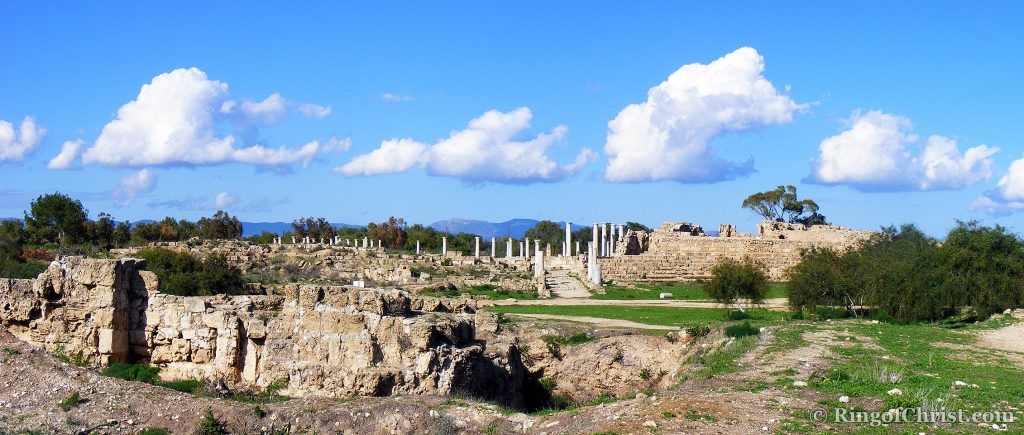 Panoramic View of Ancient Salamis
