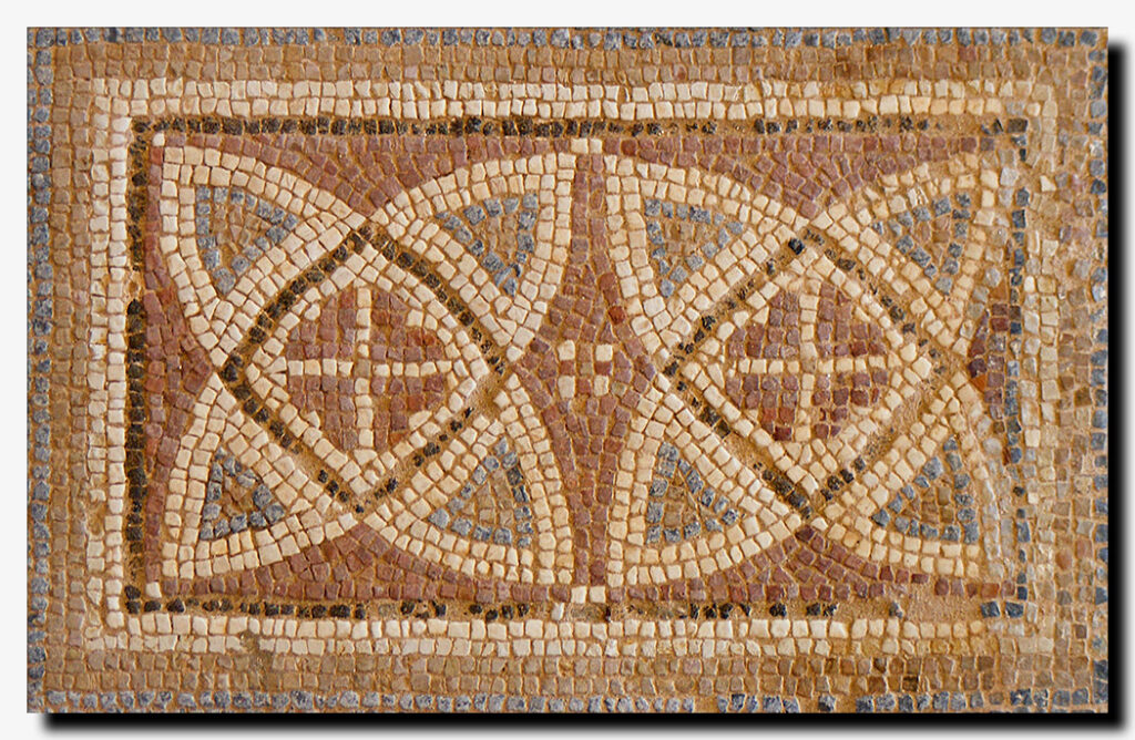 Decorative mosaic with Crosses