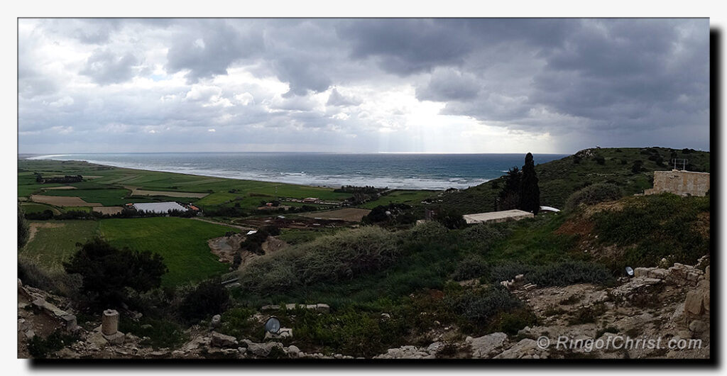 Panoramic view from the House of Eustolios